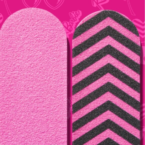 Revlon X Barbie Limited Edition Be Unique 2 Nail File Set NEW in Packaging - Picture 4 of 6